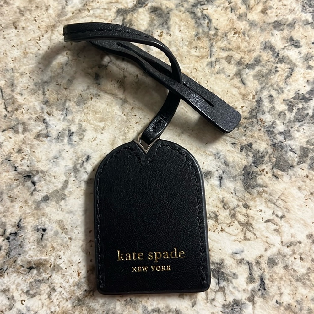 Kate spade bag tag